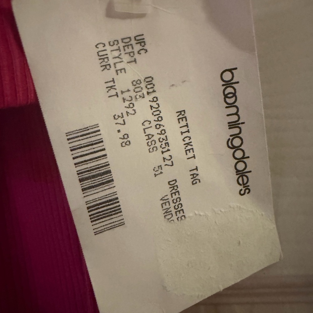 Bebe Fuchsia Ribbed Dress - Picture 4 of 4